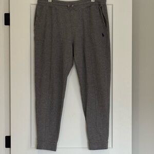 Polo Ralph Lauren Heather Grey Estate Rib Vintage Sweatpants - Large